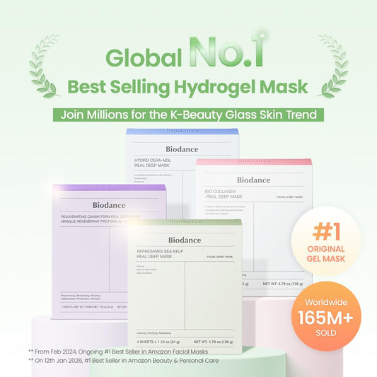 Biodance Sea Kelp Deep Mask 4 pack - Biodance K-Beauty