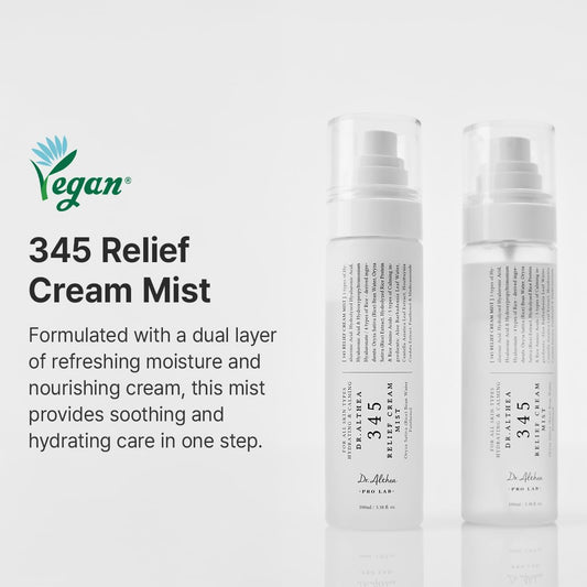 Dr.Althea 345 Relief Cream Mist 100ml - Dr.Althea K-Beauty