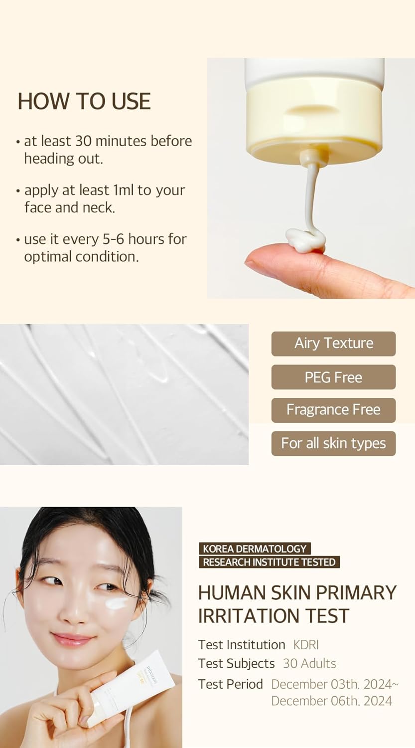 Mixsoon Bean Sunscreen SPF50 - Mixsoon K-Beauty