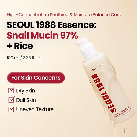 Seoul 1988 Snail Mucin Essence 100ml - Seoul 1988 K-Beauty