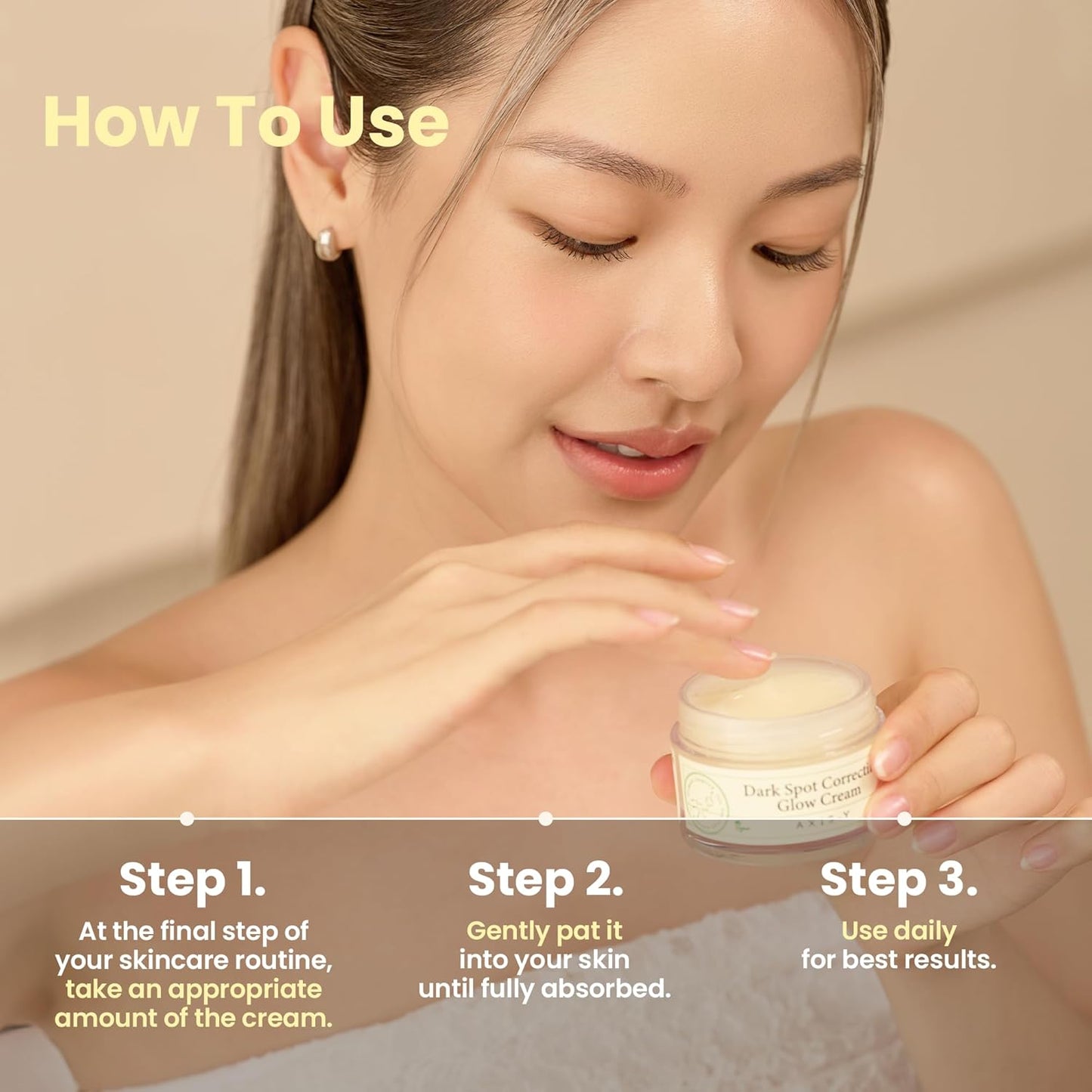 AXIS-Y Dark Spot Correcting Glow Cream - AXIS-Y K-Beauty