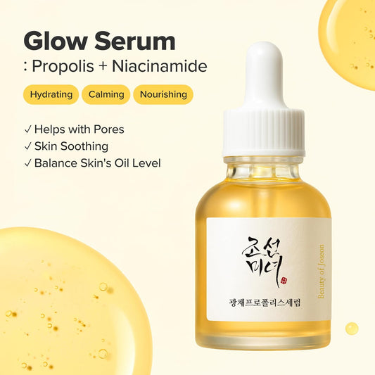 Beauty of Joseon Glow Serum Propolis + Niacinamide 30 ml (Pack of 1) - Beauty of Joseon K-Beauty