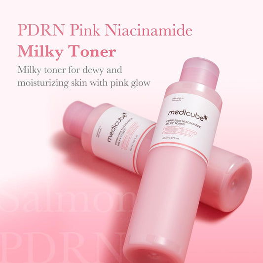 Medicube PDRN Pink Niacinamide Milky Toner - Medicube K-Beauty