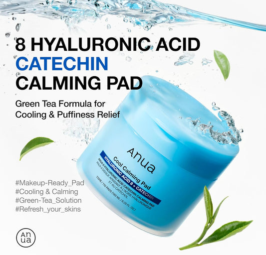 Anua 8 Hyaluronic Acid Catechin Pads 110 pads - Anua K-Beauty