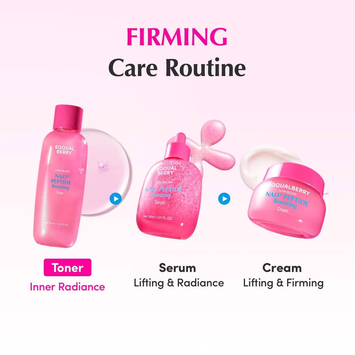 Eqqualberry Nad+ Peptide Boosting Toner 150ml - Eqqualberry K-Beauty