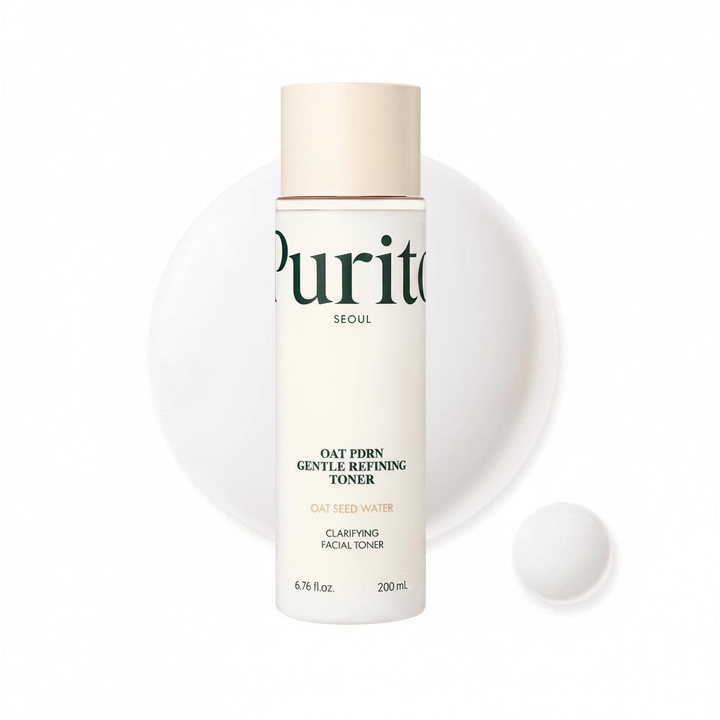 PURITO Oat PDRN Gentle Refining Toner 200ml - Korean Oat PDRN Soothing Toner K-Beauty
