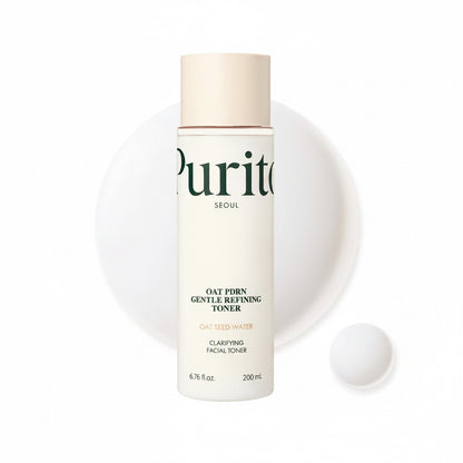 PURITO Oat PDRN Gentle Refining Toner 200ml - Korean Oat PDRN Soothing Toner K-Beauty