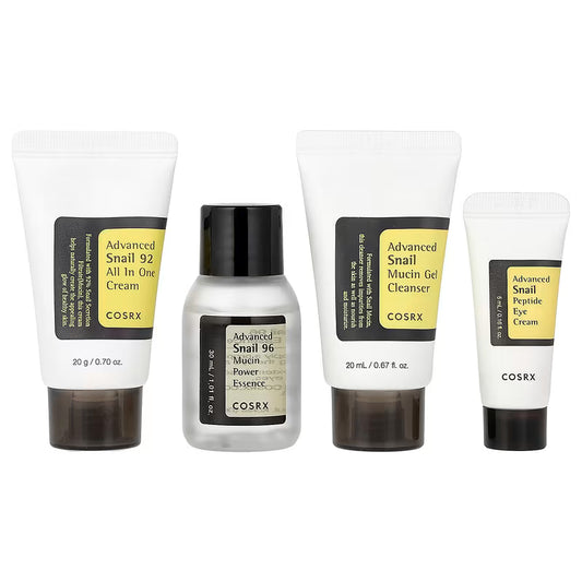 COSRX All About Snail Kit - Korean Snail Mucin Skincare Gift Set K-Beauty