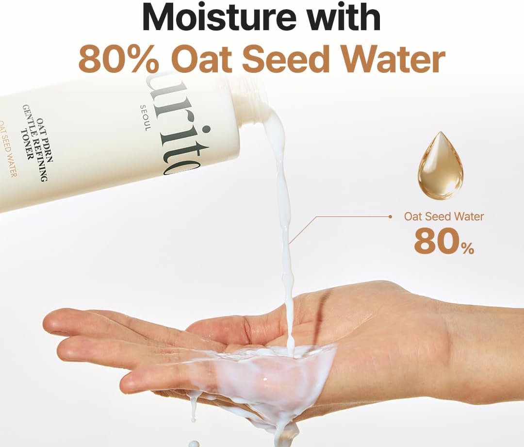 PURITO Oat PDRN Gentle Refining Toner 200ml - PURITO K-Beauty