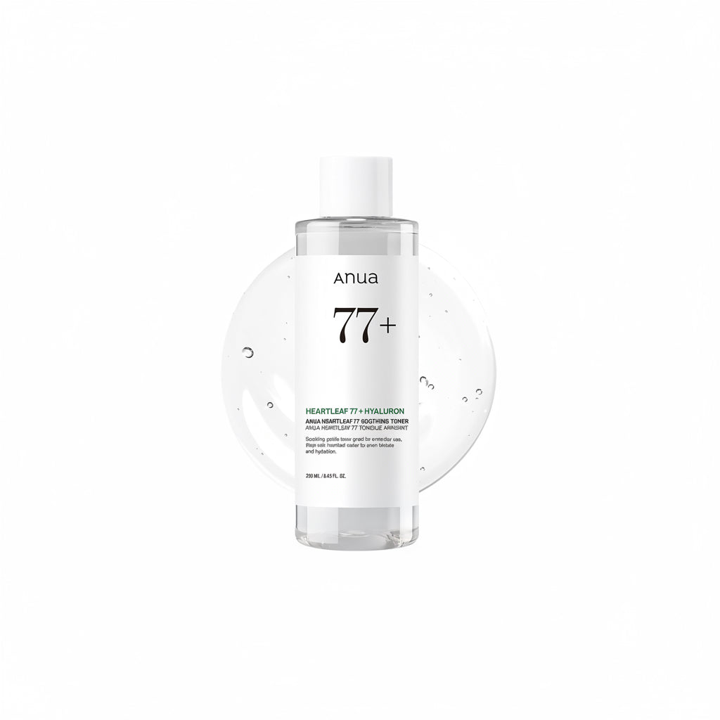 Anua Heartleaf 77 Soothing Toner - Korean Heartleaf Calming Toner K-Beauty
