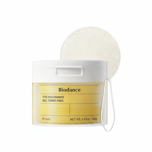 Biodance Vita Niacinamide Toner Pads - Korean Brightening Toner Pads K-Beauty
