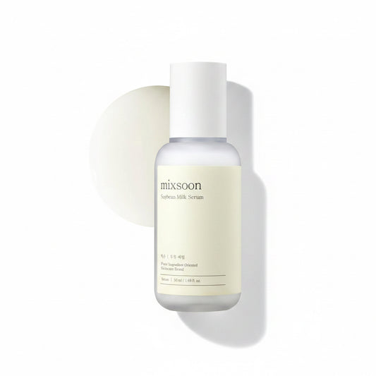 Mixsoon Soybean Milk Serum 50ml - Korean Fermented Soybean Nourishing Serum K-Beauty