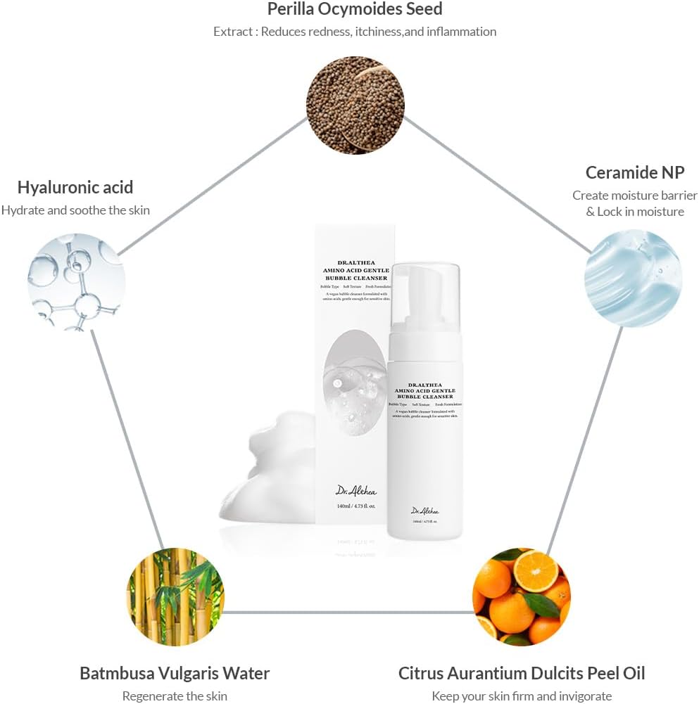 Dr.Althea Amino Acid Bubble Cleanser - Dr.Althea K-Beauty