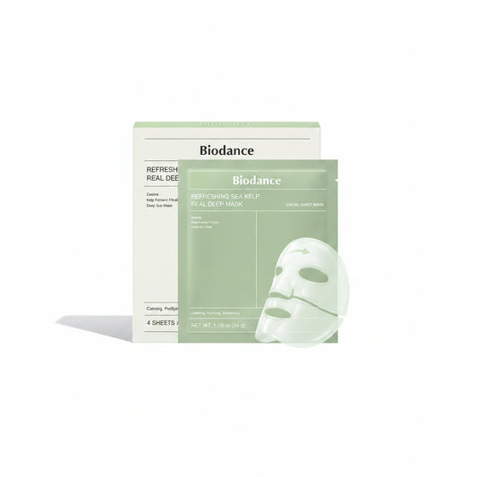 Biodance Sea Kelp Deep Mask 4 pack - Korean Sheet Mask K-Beauty Skincare