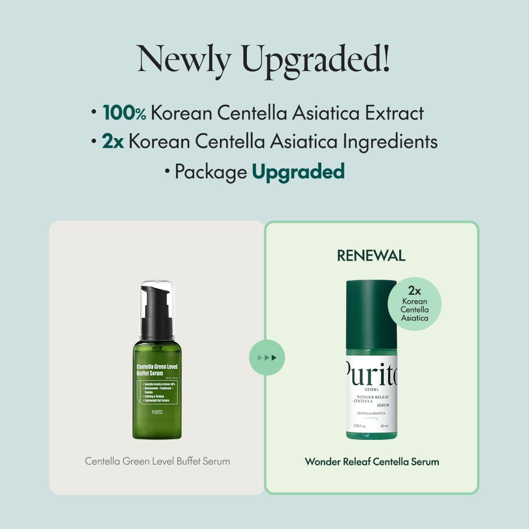 PURITO Wonder Releaf Centella Serum - PURITO K-Beauty