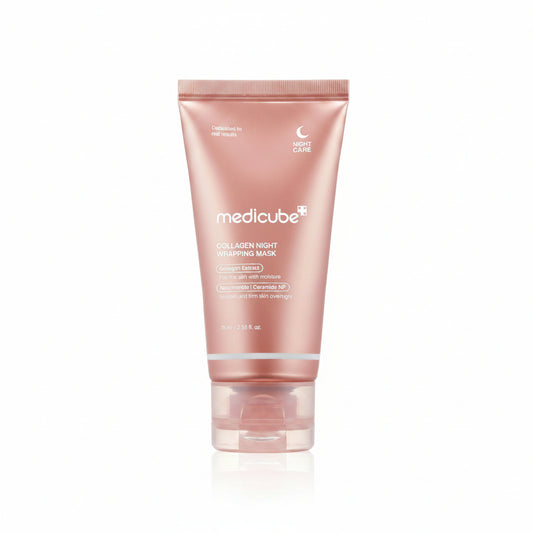 Medicube Collagen Overnight Wrapping Mask 75ml - Korean Collagen Sleeping Mask K-Beauty