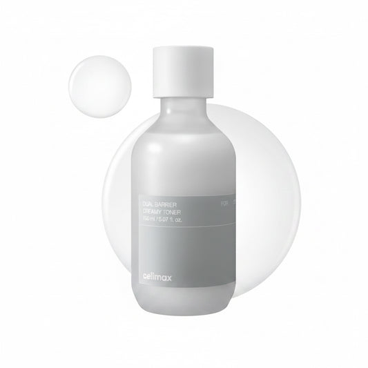 Celimax Dual Barrier Creamy Toner 150ml - Korean Barrier Repair Toner K-Beauty