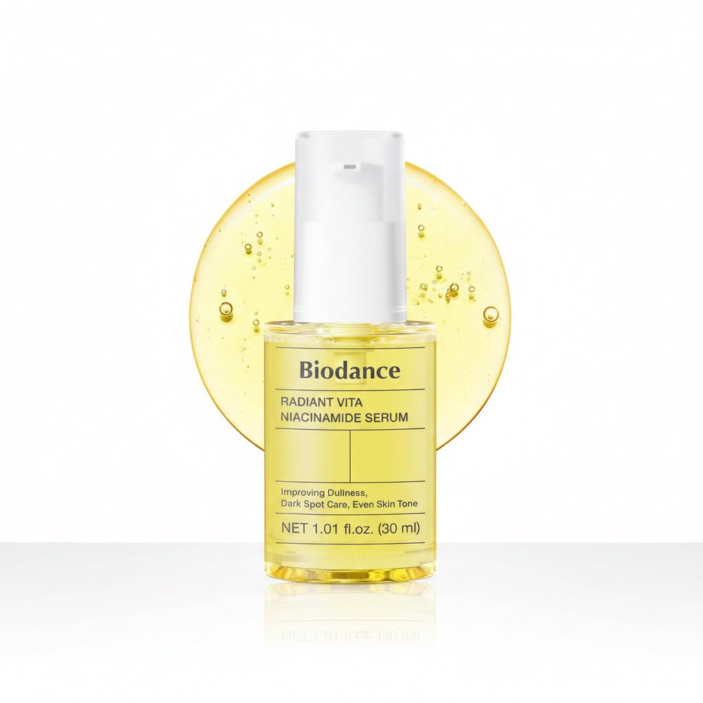 Biodance Skin Glow Vital Ampoule 30ml - Korean Brightening Glow Serum K-Beauty