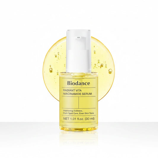 Biodance Skin Glow Vital Ampoule 30ml - Korean Brightening Glow Serum K-Beauty