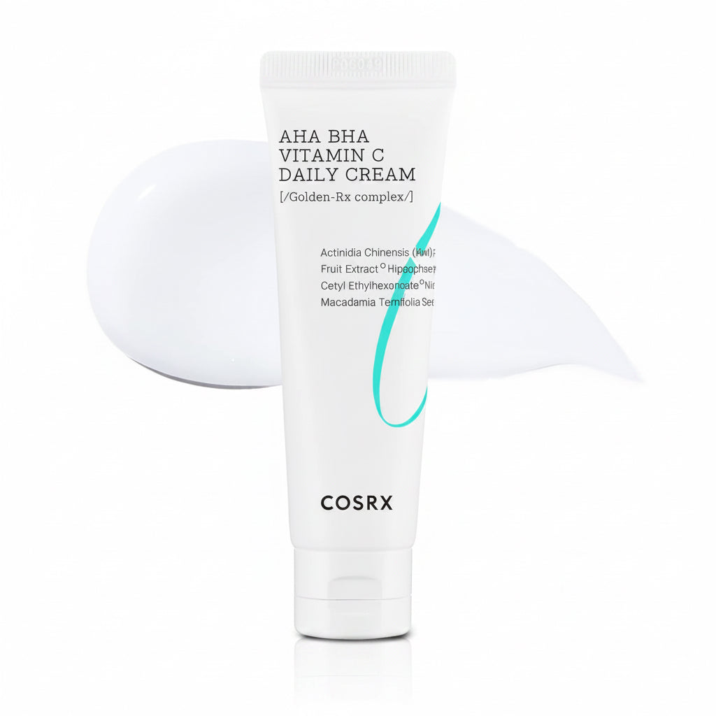 COSRX AHA BHA Vitamin C Daily Cream - Korean AHA BHA Vitamin C Brightening Cream K-Beauty