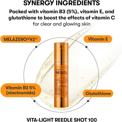 VT COSMETICS VITA-LIGHT REEDLE SHOT (100) - VT Cosmetics K-Beauty