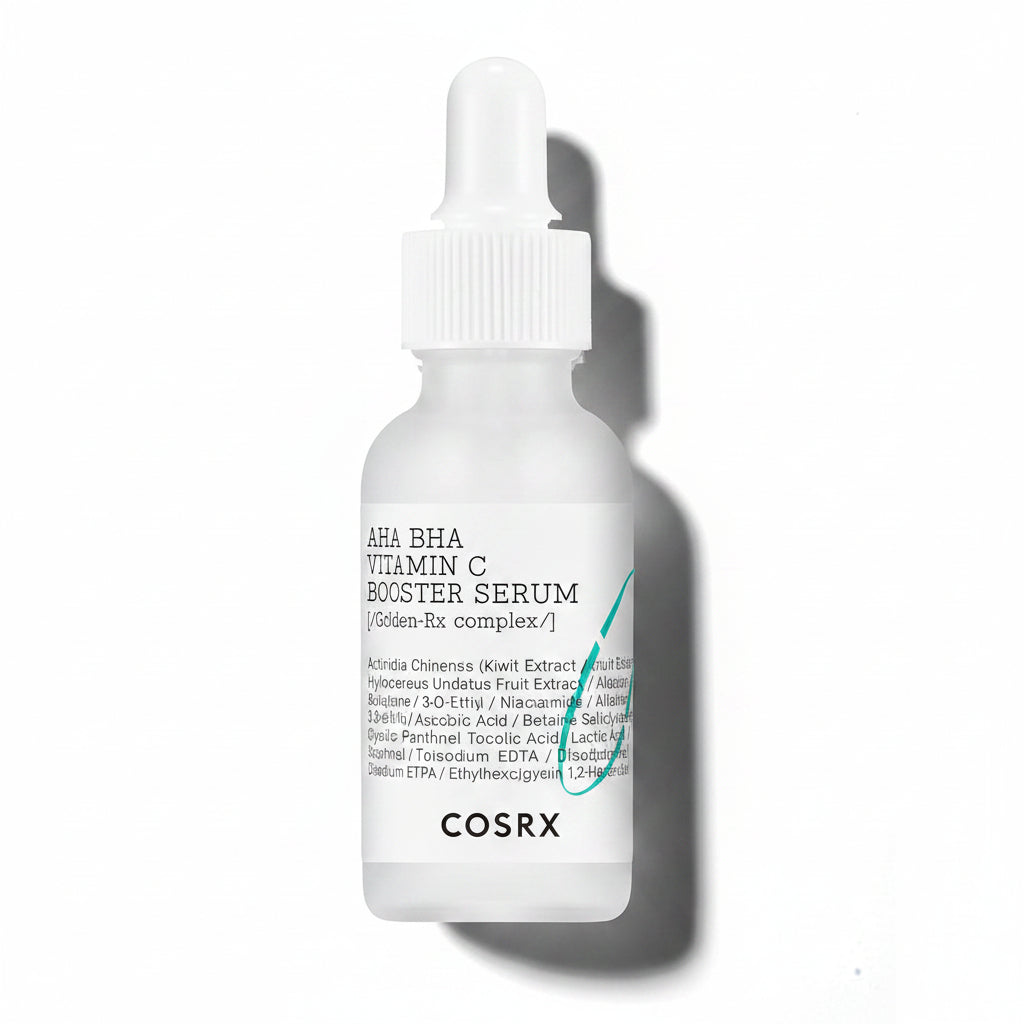COSRX Refresh AHA BHA Vitamin C Booster Serum - Korean AHA BHA Vitamin C Brightening Serum K-Beauty