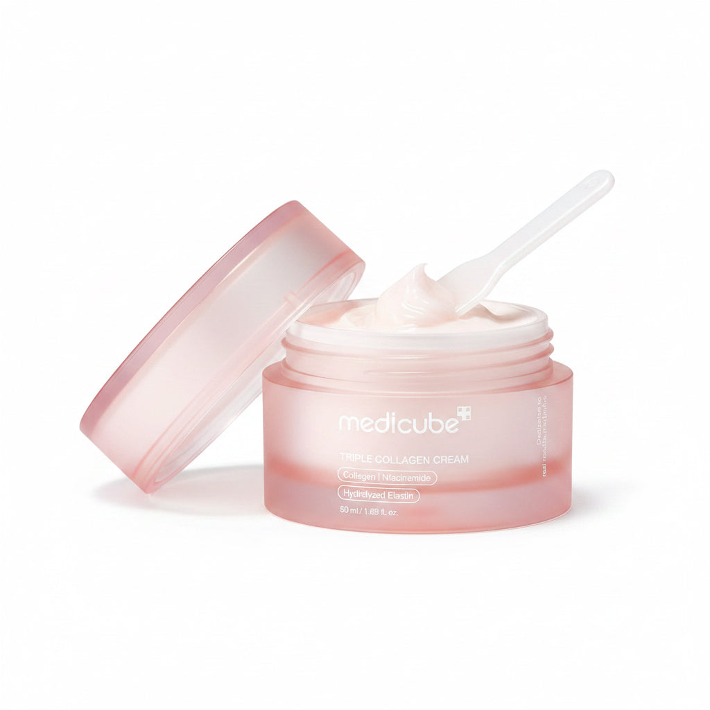 Medicube Triple Collagen Cream 50ml - Korean Triple Collagen Moisturiser K-Beauty