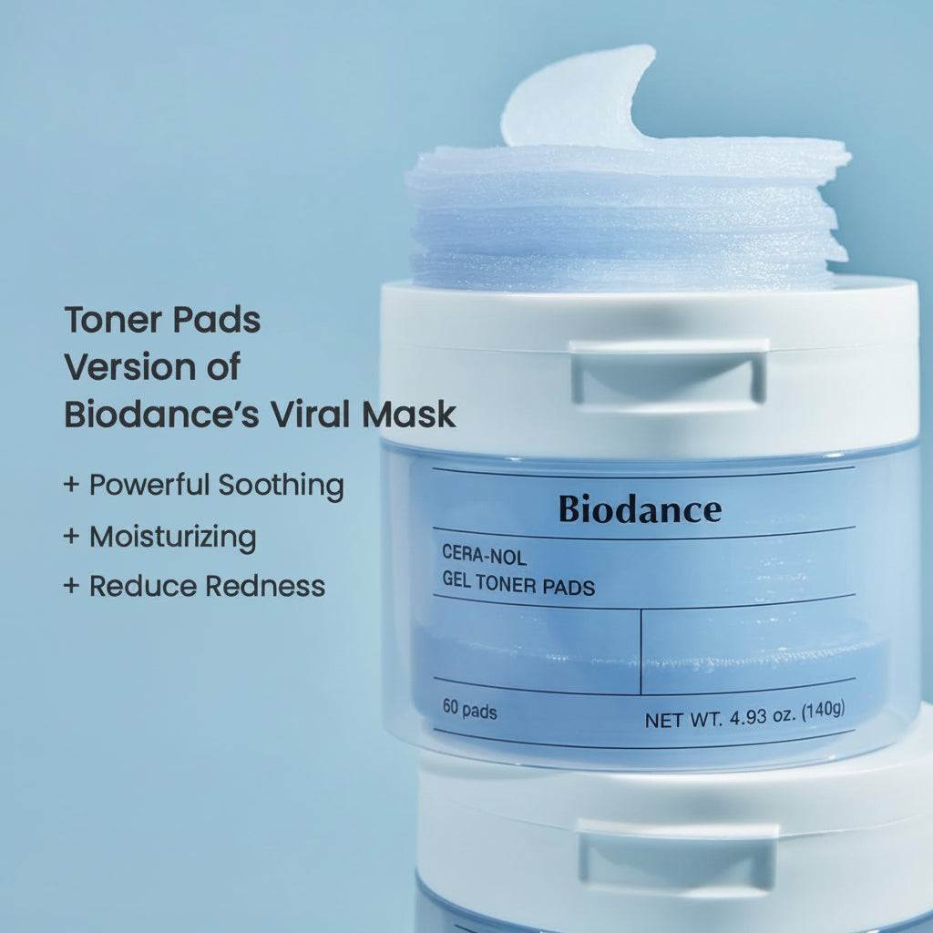 Biodance Cera-NOL Toner Pads - Biodance K-Beauty