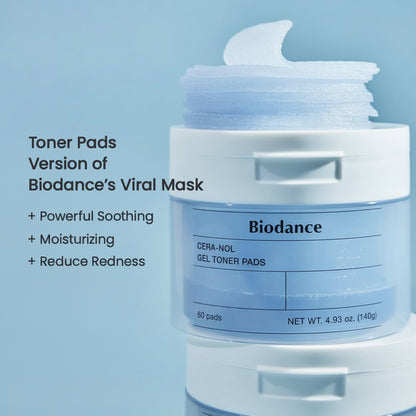 Biodance Cera-NOL Toner Pads - Biodance K-Beauty