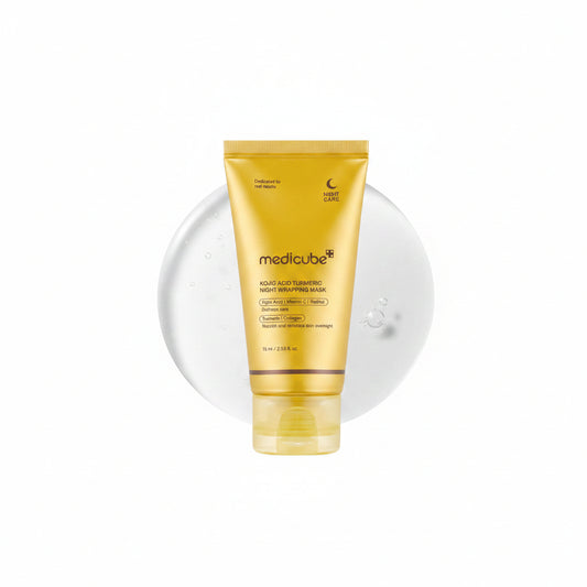 Medicube Kojic Acid Turmeric Night Mask - Korean Brightening Overnight Mask K-Beauty