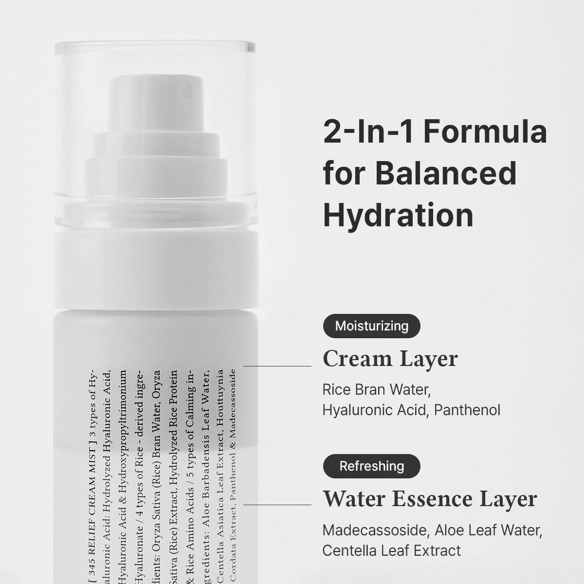 Dr.Althea 345 Relief Cream Mist 100ml - Dr.Althea K-Beauty