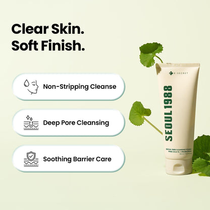 Seoul 1988 Pine Cica Cleansing Foam - Seoul 1988 K-Beauty