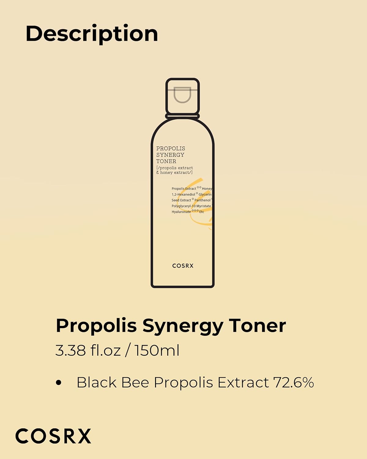 COSRX Full Fit Propolis Synergy Toner 150ml - COSRX K-Beauty