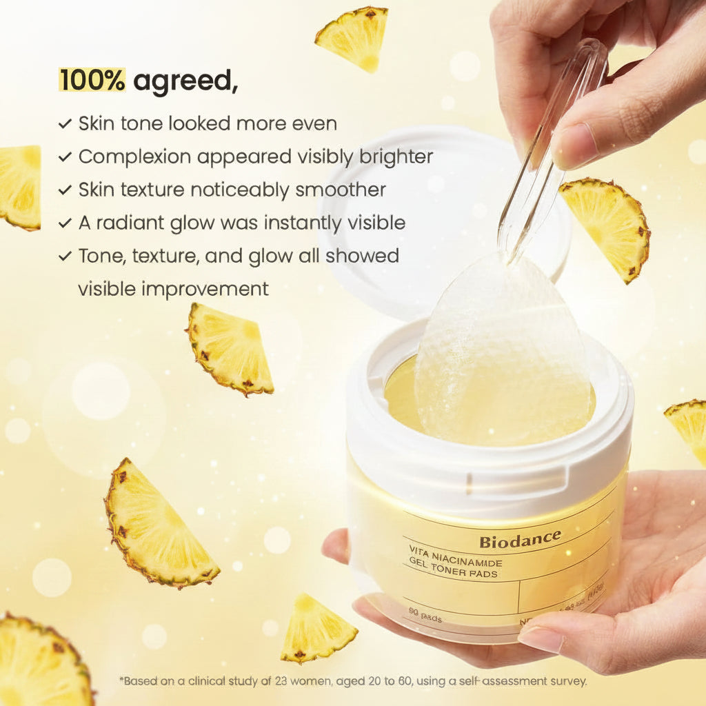 Biodance Vita Niacinamide Toner Pads - Biodance K-Beauty