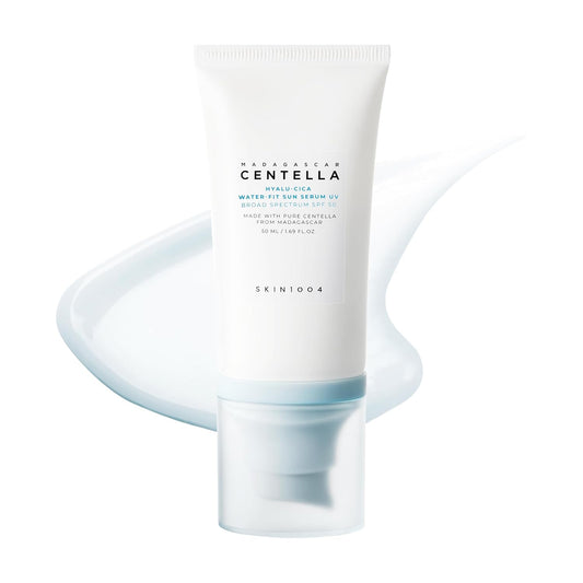 SKIN1004 Hyalu-Cica Sun Serum SPF50 - Korean Hyaluronic Acid Sunscreen Serum K-Beauty