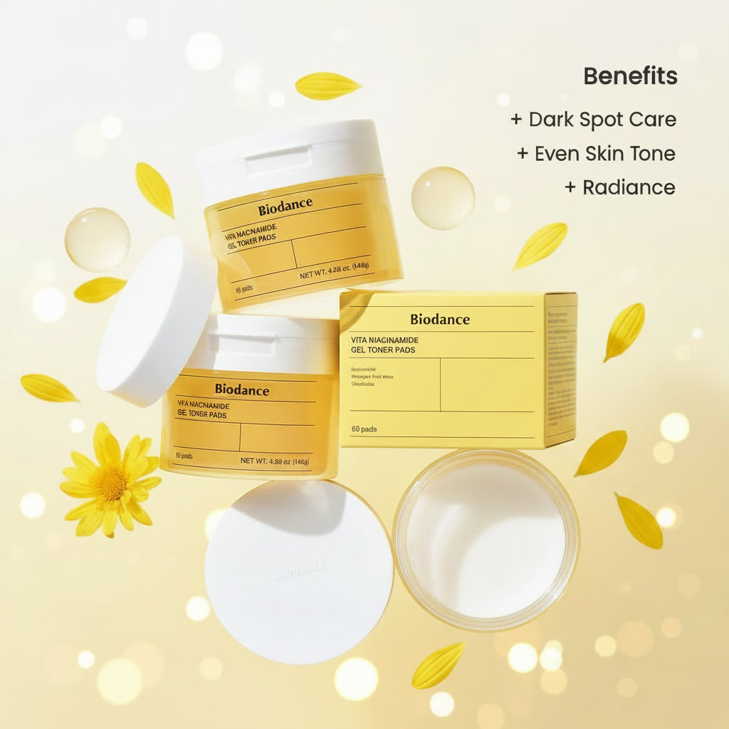 Biodance Vita Niacinamide Toner Pads - Biodance K-Beauty