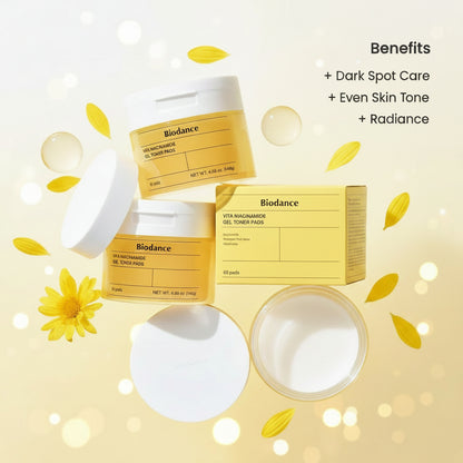 Biodance Vita Niacinamide Toner Pads - Biodance K-Beauty