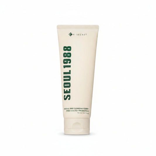 Seoul 1988 Pine Cica Cleansing Foam - Korean Centella Gentle Cleanser K-Beauty