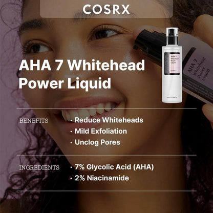 COSRX AHA 7 Whitehead Power Liquid - COSRX K-Beauty