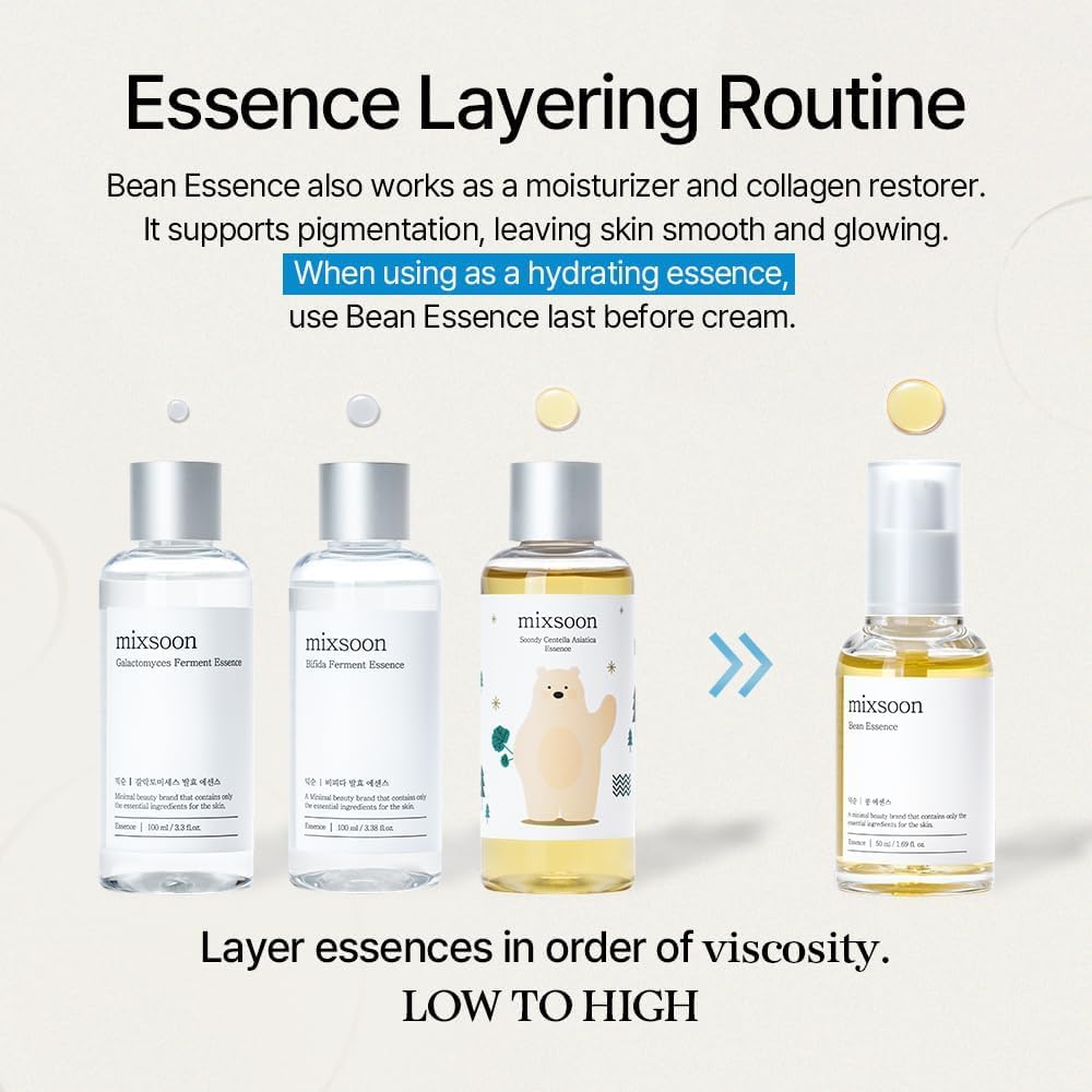 Mixsoon Bean Essence 50 ml - Mixsoon K-Beauty