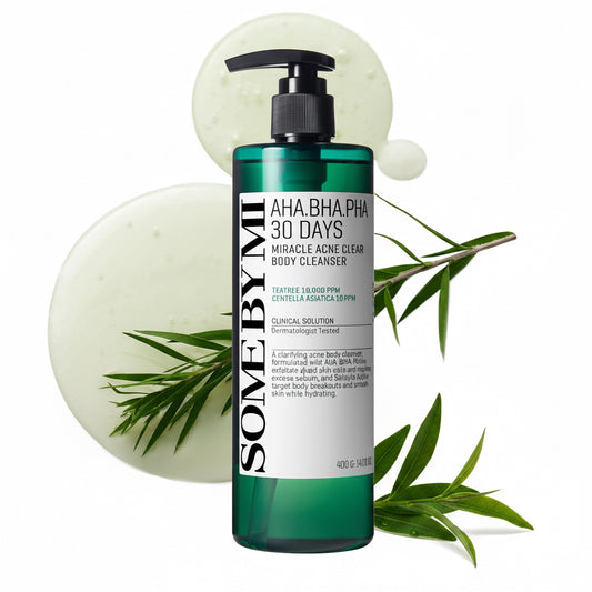 Some By Mi AHA BHA PHA Body Cleanser - Korean AHA BHA PHA Exfoliating Body Wash K-Beauty