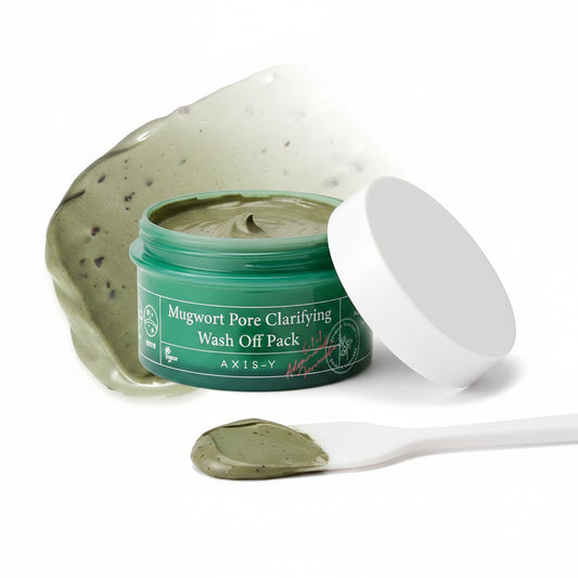 AXIS-Y Mugwort Pore Clarifying Mask - Korean Mugwort Pore Purifying Mask K-Beauty