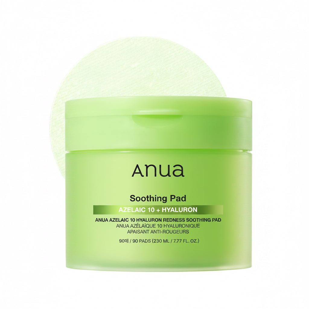 Anua Azelaic Acid 10 Soothing Toner Pads 90 Pads - Korean Azelaic Acid Toner Pads K-Beauty