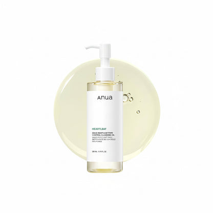 Anua Heartleaf Pore Control Cleansing Oil 200ml - Korean Heartleaf Pore Cleansing Oil K-Beauty