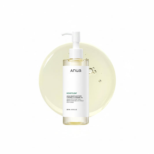 Anua Heartleaf Pore Control Cleansing Oil 200ml - Korean Heartleaf Pore Cleansing Oil K-Beauty