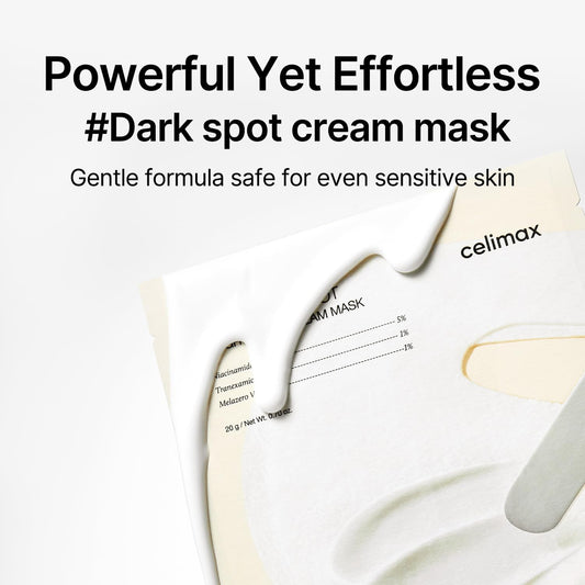 Celimax Pore+Dark Spot Cream Mask 4EA - Celimax K-Beauty