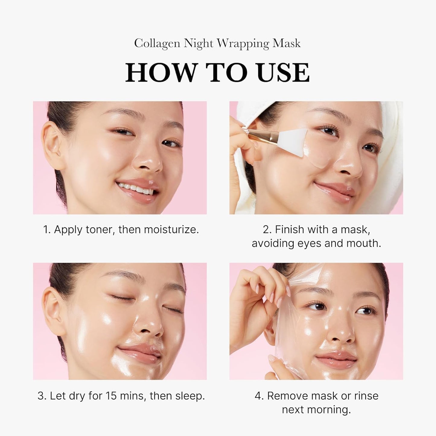 Medicube Collagen Overnight Wrapping Mask 75ml - Medicube K-Beauty
