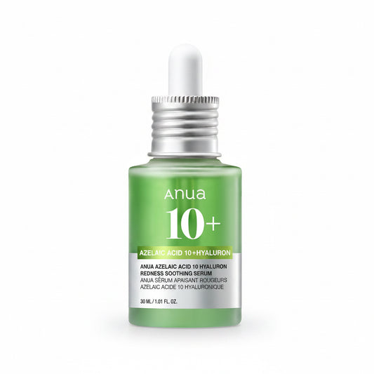 Anua Azelaic Acid 10 Soothing Serum 30ml - Korean Azelaic Acid Blemish Serum K-Beauty