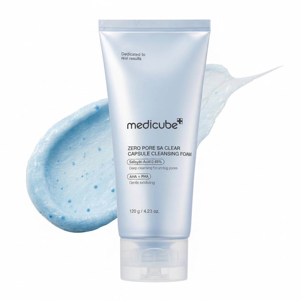 Medicube Zero Pore SA Capsule Cleanser - Korean Salicylic Acid Pore Cleanser K-Beauty
