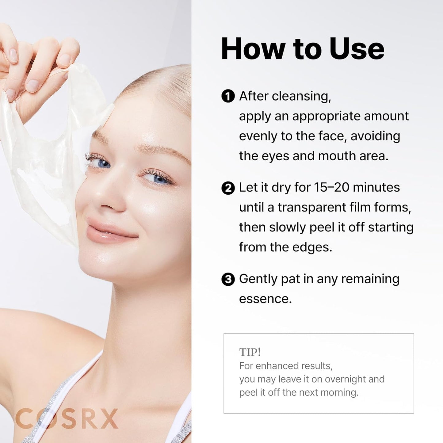 COSRX PDRN Exosome Glaze Mask - COSRX K-Beauty